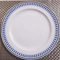 マクベスエバンス パステルバンド ミルクガラス プレート 3枚セット