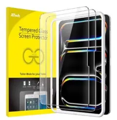 JETech iPad Pro用 11インチ M4 (2024) フィルム 2枚