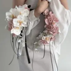 ウェディングブーケ　アーティシャルフラワー