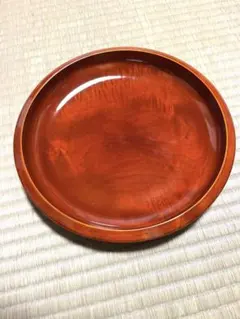 L097」長期保管品 古い唐木 紫檀 丸煎茶盆 茶道具 くりぬき盆 - メルカリ