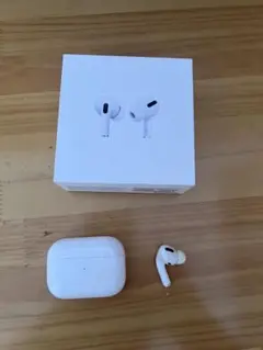 AirPods Pro 第1世代 本体・箱・充電ケース(右耳はジャンク品) - メルカリ