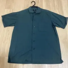 beams heart オープンカラーシャツ S オリーブ グリーン メンズのサムネイル