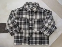 RIO　襟付きチェックシャツ　90　男の子