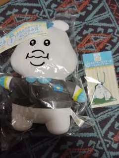 エンタメくじ　んぽちゃむ　①んぽちゃむぬいぐるみ　⑩ラバーキーホルダー