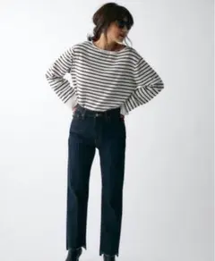 美品♥【Mila Owen 】ミラオーウェン／ストレートデニムパンツ