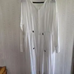 veliero ホワイトロングシャツ M