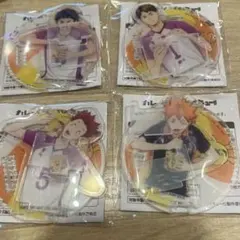 非売品　カレーメシ×ハイキュー!! アクリルスタンド 4種4個セット