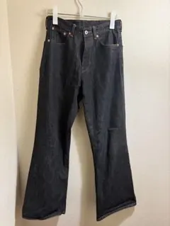 00s Levi's 517 black denim flare pants - メルカリ