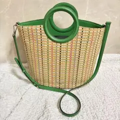 2026年最新】kate spade new york カラー：グリーン系 レディース かご