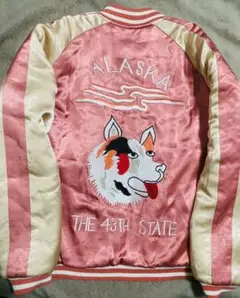 ビンテージ美品　ヒューストンスカジャン　L 楽天市場】HOUSTON ヒューストン スカジャン ALASKA SUKA JACKET