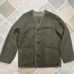 UNIQLO U フリースカーディガン Mベージュ