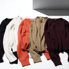 UNIQLOスムースコットンクルーネックセーター