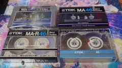 【内三本未開封品】TDK Metal Cassette Tape 四本