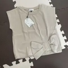 6/12まで SERAPH リボン付き Tシャツ 110 BEのサムネイル