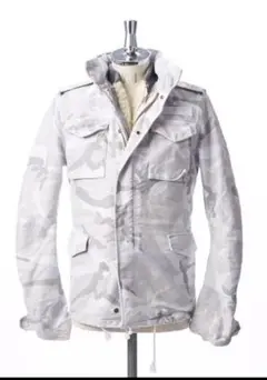 AKM フィールドジャケット　M-65 ホワイトカモ