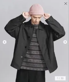 【最終価格】BEAUTY & YOUTH ニアカラーバルカラーブルゾンジャケット