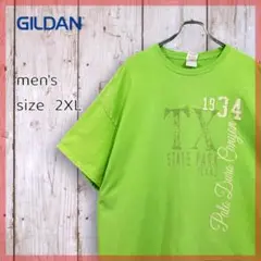 GILDAN ギルダン★US古着★Tシャツ★ビッグサイズ★2XL★ビッグプリント