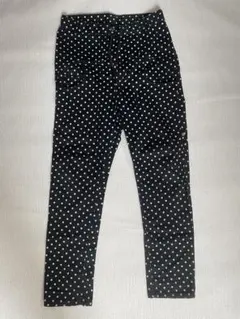 mercibeaucoup! ドット柄スキニーパンツ