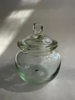 小谷眞三 倉敷ガラス 胴丸蓋物 薄水色 - メルカリ