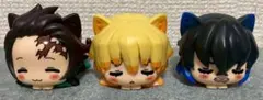 おひるねこ鬼滅の刃3体セット　炭治郎　善逸　伊之助