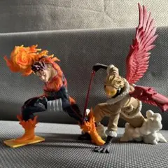 ヒロアカ フィギュア2種セット ①ホークス ②エンデヴァー