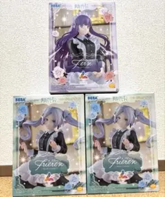 【3点セット】葬送のフリーレン　メイド服フィギュア