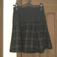 美品 KUMIKYOKU チェックスカート