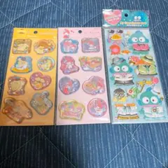 【正規品】ウォーターシールきせかえシール ポムポムプリン、マイメロ、ハンギョドン