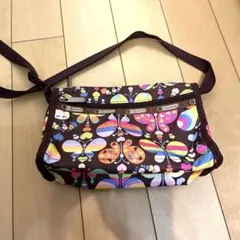 LeSportsac ミニショルダーバッグ バタフライ柄