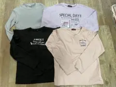 150サイズ　長袖トップスまとめ売り