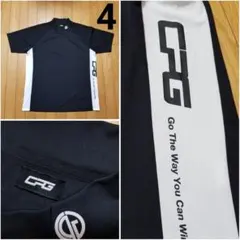 CPG GOLF（シーピージーゴルフ） 半袖モックネックシャツ サイズ4 CPG GOLF（シーピージーゴルフ） 半袖モックネックシャツ サイズ4