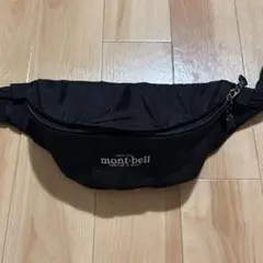 mont-bell ボディバッグ ウエストポーチ ブラック