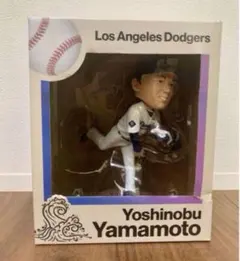 9*9様 激レア　山本由伸　ボブルヘッド　ファンイベント参加者限定　ランニング MS】山本由伸 6月13日球場配布 ボブルヘッド人形 2024年 ドジャース