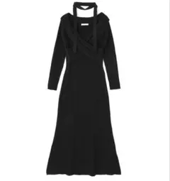 PROPORTION BODY DRESSING チョーカーニットワンピース
