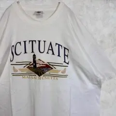 90s スーベニア【DELTA】ビッグサイズ シングルステッチ US古着Tシャツのサムネイル