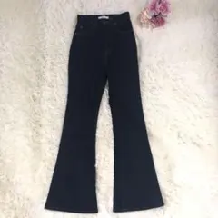 【美品】MOUSSY MVS FLARE フレアデニム 23インチ