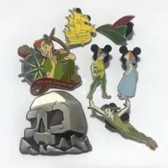ピーターパン　ピンバッジ　セット