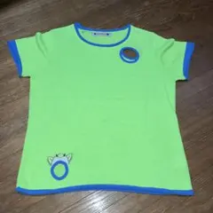 アルベロベロ　OLLEBOREBLA蛍光グリーン カットソー半袖のサムネイル