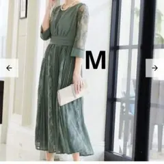 niana　パーティードレス　オケージョン　ライトカーキ