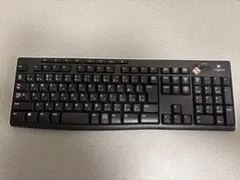 Logicool ワイヤレスキーボード K270日本語配列 本体