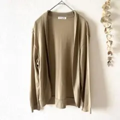 STYLEME サマーボレロ　カーディガン　寒さ対策　ベージュ　Mのサムネイル