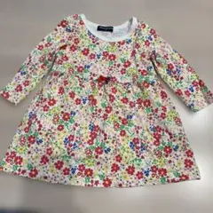 Moujonjon 花柄 ワンピース 80