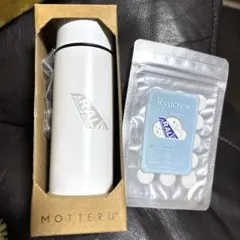 ryucrewさんオリジナル　サーモボトル130ml ホワイトのサムネイル