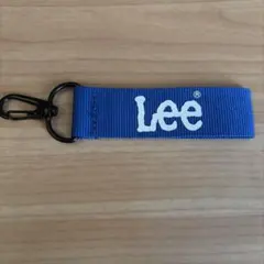 Lee ロゴ入り キーホルダー ブルーのサムネイル