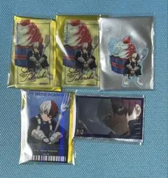 ヒロアカ 轟焦凍 オープンスクール クリアカード ステッカー チケット風 B賞