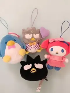 【美品】サンリオぬいぐるみセット ストラップ付き　おまけあり♪