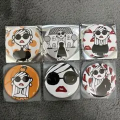 DAICHI MIURA Arch 缶バッジ ミラー 6点コンプ　三浦大地