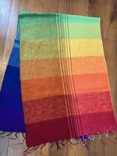 [本日13時迄 SALE][未使用]cocora グラデーション マフラー