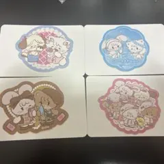 mikko LIL ala mode シールクッキー ステッカー 4種セット
