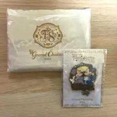ファンタジースプリングス　グランシャトー　ピンバッジ　バッグ　ポストカードセット ポストカードホルダー＆ポストカード（ファンタジースプリングスグッズ